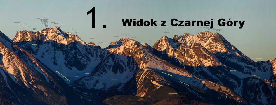widok z Czarnej Góry